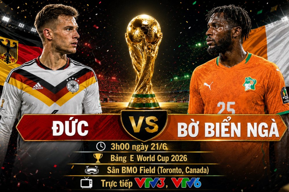 Nhận định bóng đá Đức vs Bờ Biển Ngà 03h00 ngày 21/6: Bản lĩnh cỗ xe tăng
